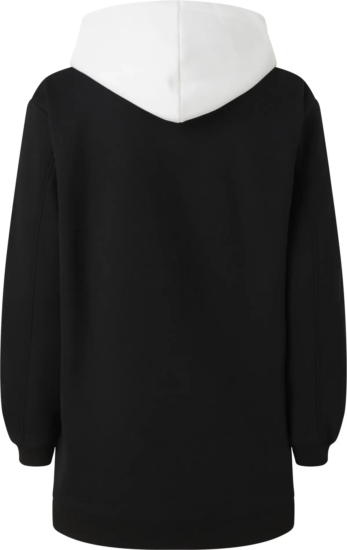 Calvin Klein COLOR BLOCK HOODIE D Kadın Siyah Elbise