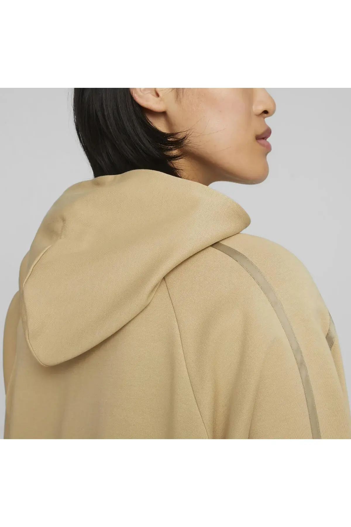 Puma T7 Hoodie Bej Kadın Hoodie