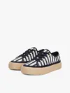 Tommy Hilfiger VULC ROPE SNEAKER IT, 0GZ Lacivert Kadın Spor Ayakkabı & Sneaker