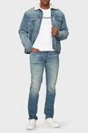 Calvin Klein SLIM, 1A4 Mavi Erkek Kot Pantolon