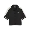 Puma T7 FOR THE FANBASE Jacket Siyah Kadın Sweatshirt