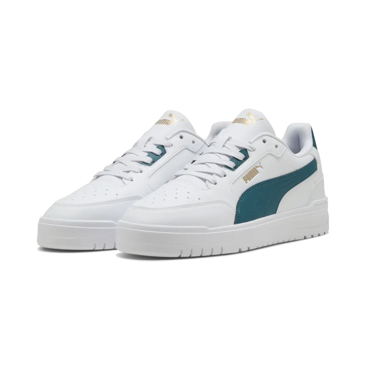 Puma Shuffle Downtown Beyaz Erkek Günlük Spor Ayakkabı