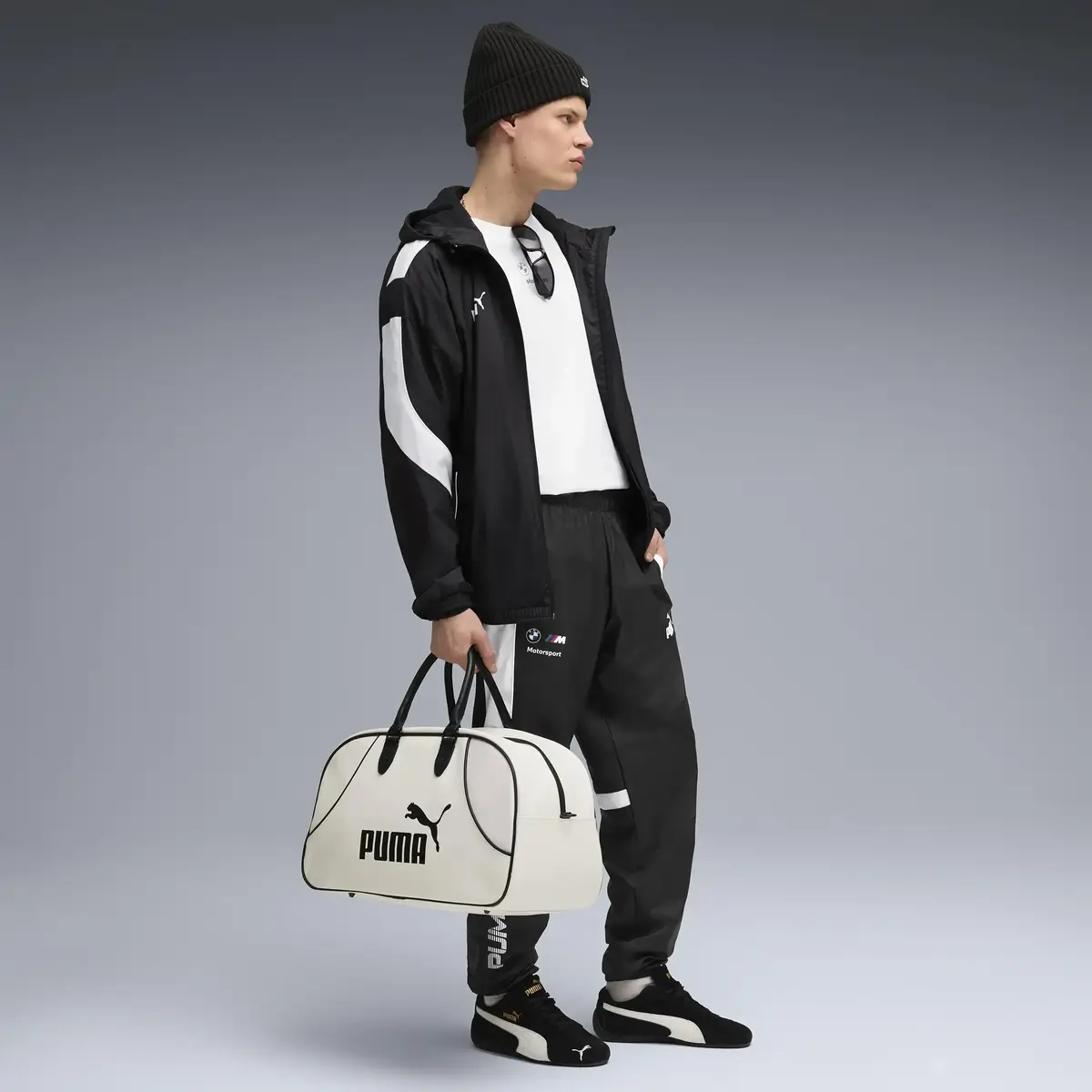 Puma BMW MMS MT7+ WINDBREAKER Siyah Erkek Fermuarlı Ceket