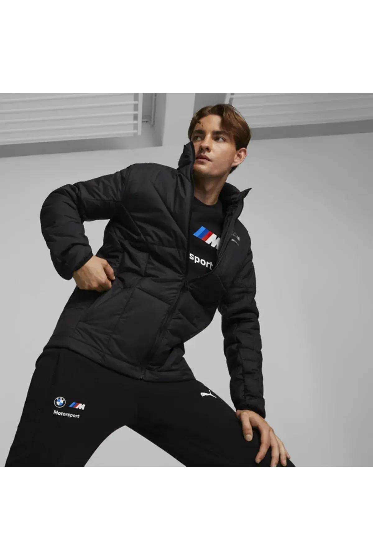 Bmw Mms Life Non-Hdd Packable Jkt Siyah Erkek Şişme Mont