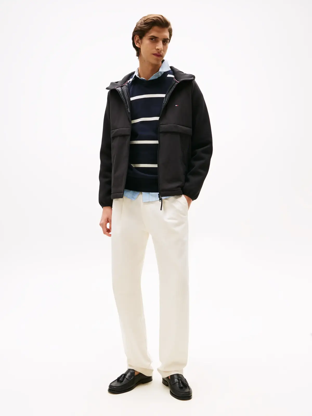 Tommy Hilfiger PERFORMANCE MIXMEDIA, BDS Siyah Erkek Ceket