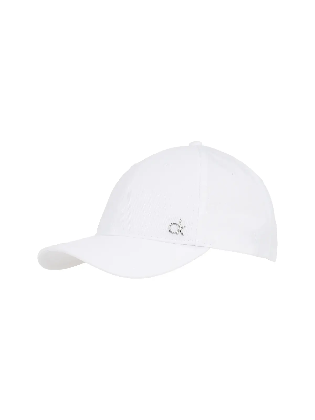 Calvin Klein CK METAL COTTON CAP Beyaz Erkek Şapka