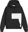 Calvin Klein PLACED CLR BLOCK REL Erkek Siyah Hoodie