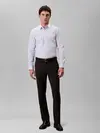 Calvin Klein LS THIN STRIPE SUPIMA STRETCH SL Mavi Erkek Tişört