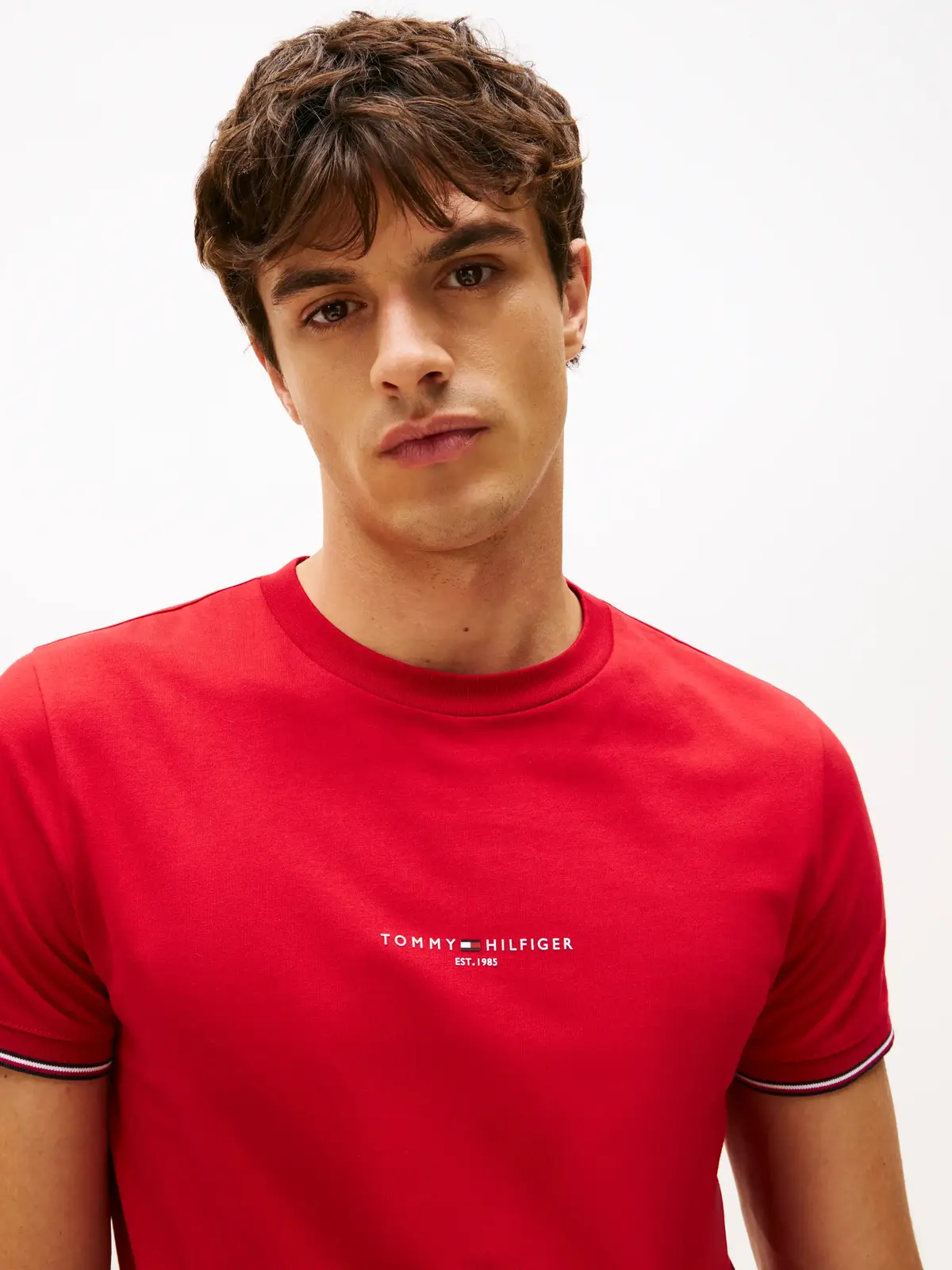 TOMMY LOGO TIPPED TE, XLD