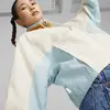 Puma INFUSE Relaxed Woven Jacket Bej Kadın Sweatshirt
