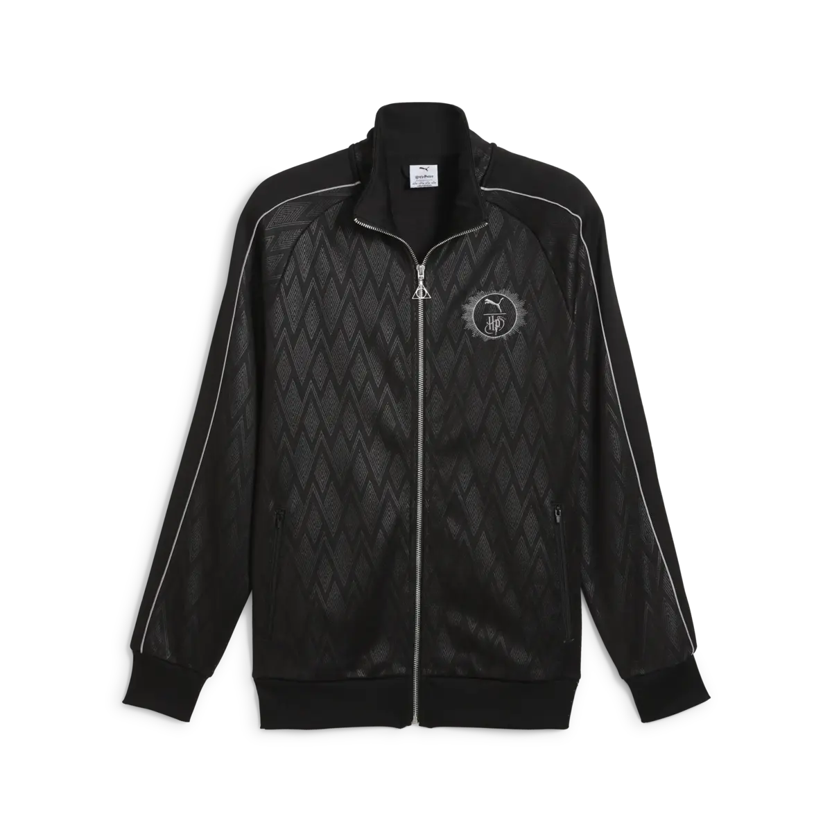 PUMA X HARRY POTTER T7 Jkt Siyah Erkek Fermuarlı Üst