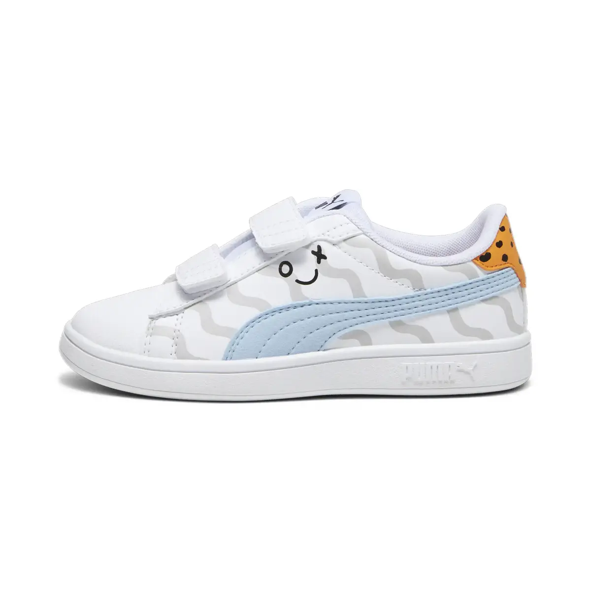 Puma Smash 3.0 L Mix mtch VPS Beyaz Çocuk Günlük Spor Ayakkabı