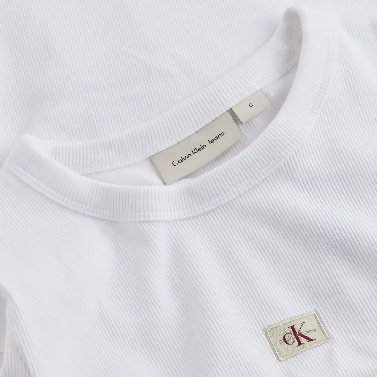 Calvin Klein Beyaz Kadın T-Shirt & Polo