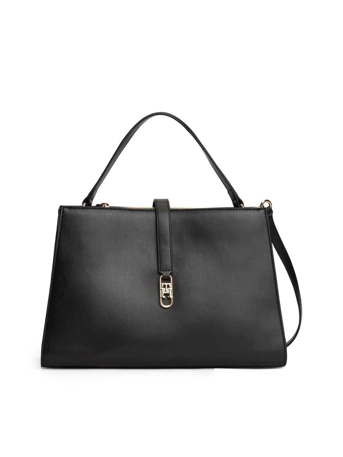 Tommy Hilfiger TH LIBRE MED SATCHEL, BDS Siyah Kadın Çanta
