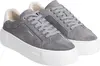 Calvin Klein FLATFORM CUP LACE UP, 0IW Gri Kadın Spor Ayakkabı & Sneaker