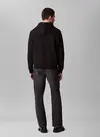 Calvin Klein LS EU 350TERRY SP CALVIN GRAPHIC Siyah Erkek Sweatshirt