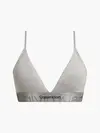 Calvin Klein LGHT LINED TRIANGLE Kadın Gri Sütyen