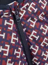 Tommy Hilfiger BABY AOP MONOGRAM SK Bebek Bordo Şişme Mont