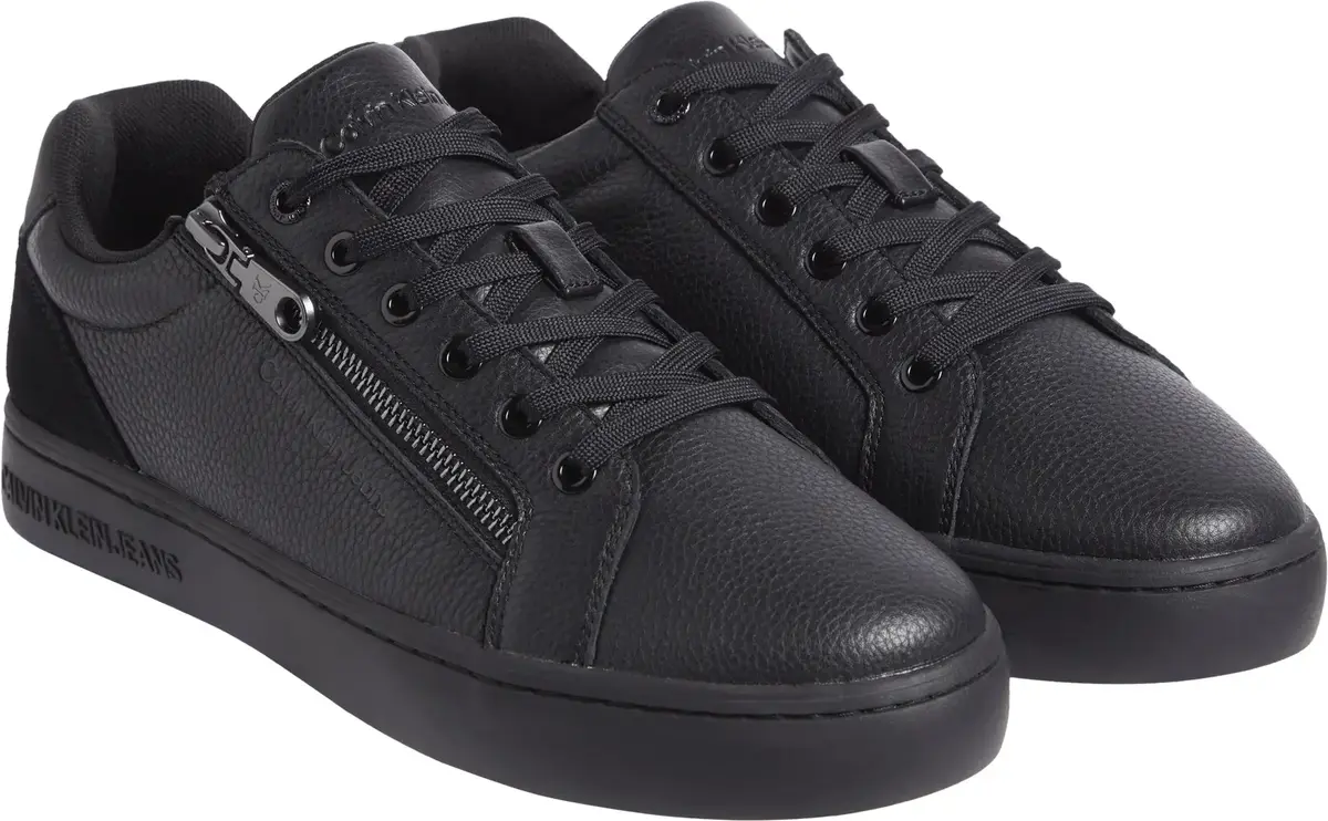 Calvin Klein CLASSIC CUPSOLE ZIP, 0GJ Siyah Erkek Spor Ayakkabı & Sneaker