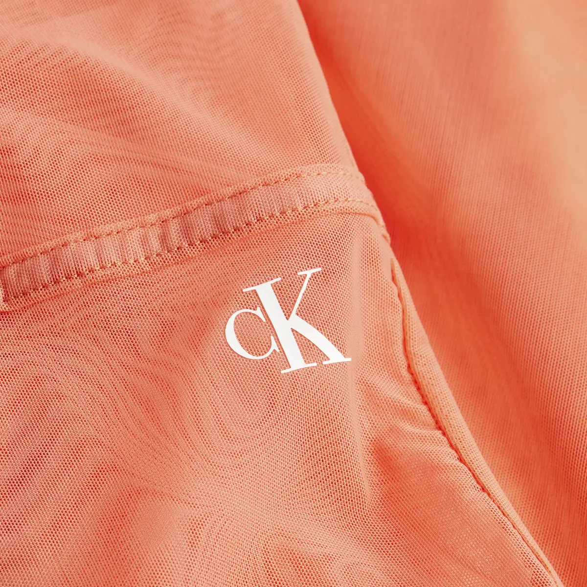 Calvin Klein MESH TANK DRESS Kadın Turuncu Elbise