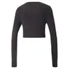 Puma Evostripe Evoknit Longsleeve Tee Puma Bl Siyah Kadın T-Shirt