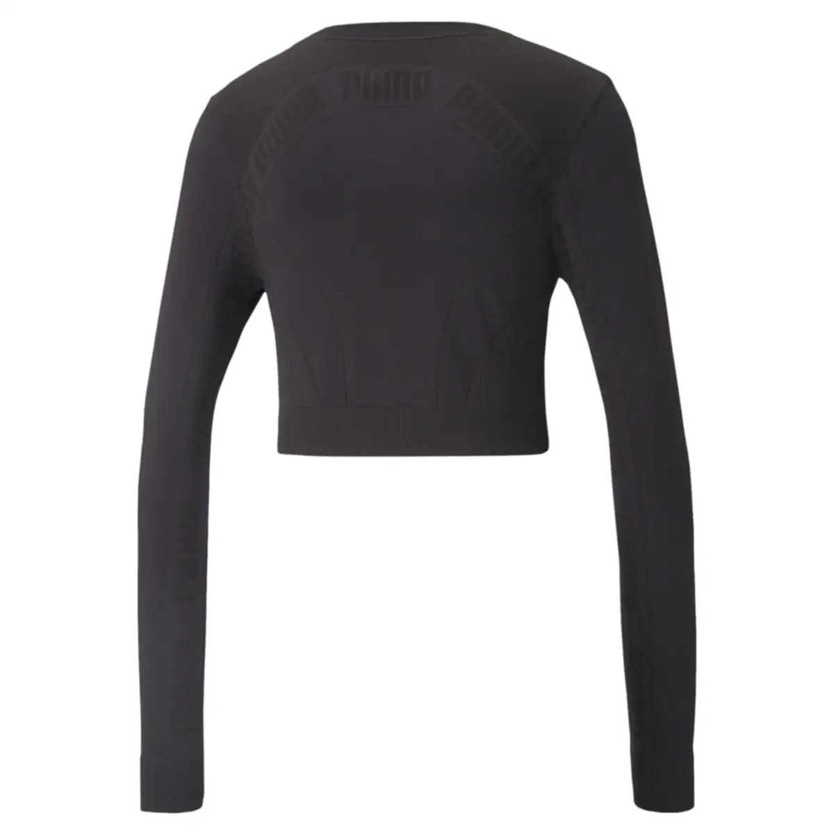 Puma Evostripe Evoknit Longsleeve Tee Puma Bl Siyah Kadın T-Shirt