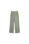 Puma HER High Waist Straight Pants Yeşil Kadın Eşofman Altı