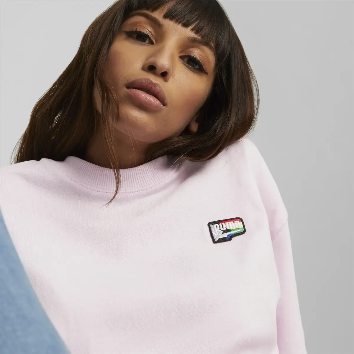 Puma Downtown Pride Tee Pearl Pink Pembe Kadın T-shirt