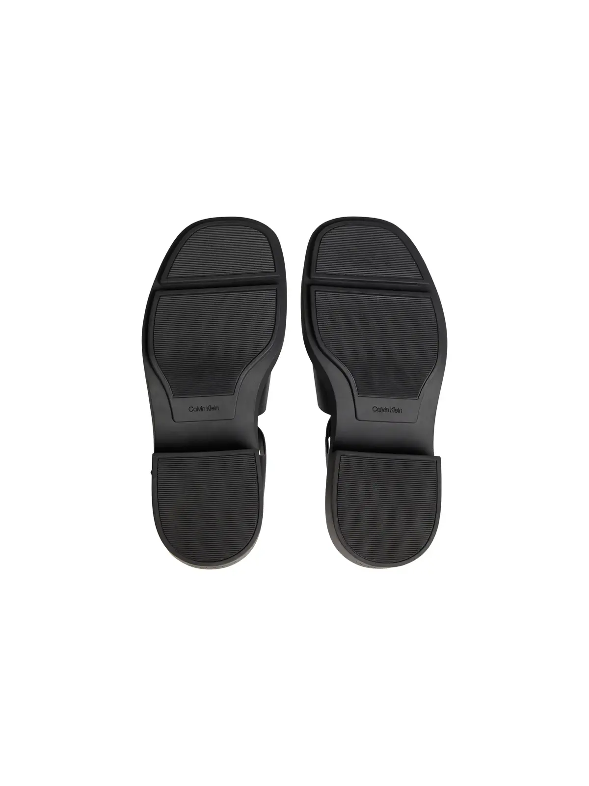 Calvin Klein CHUNKY SANDAL FISHER Siyah Kadın Deri Balıkçı Sandaleti