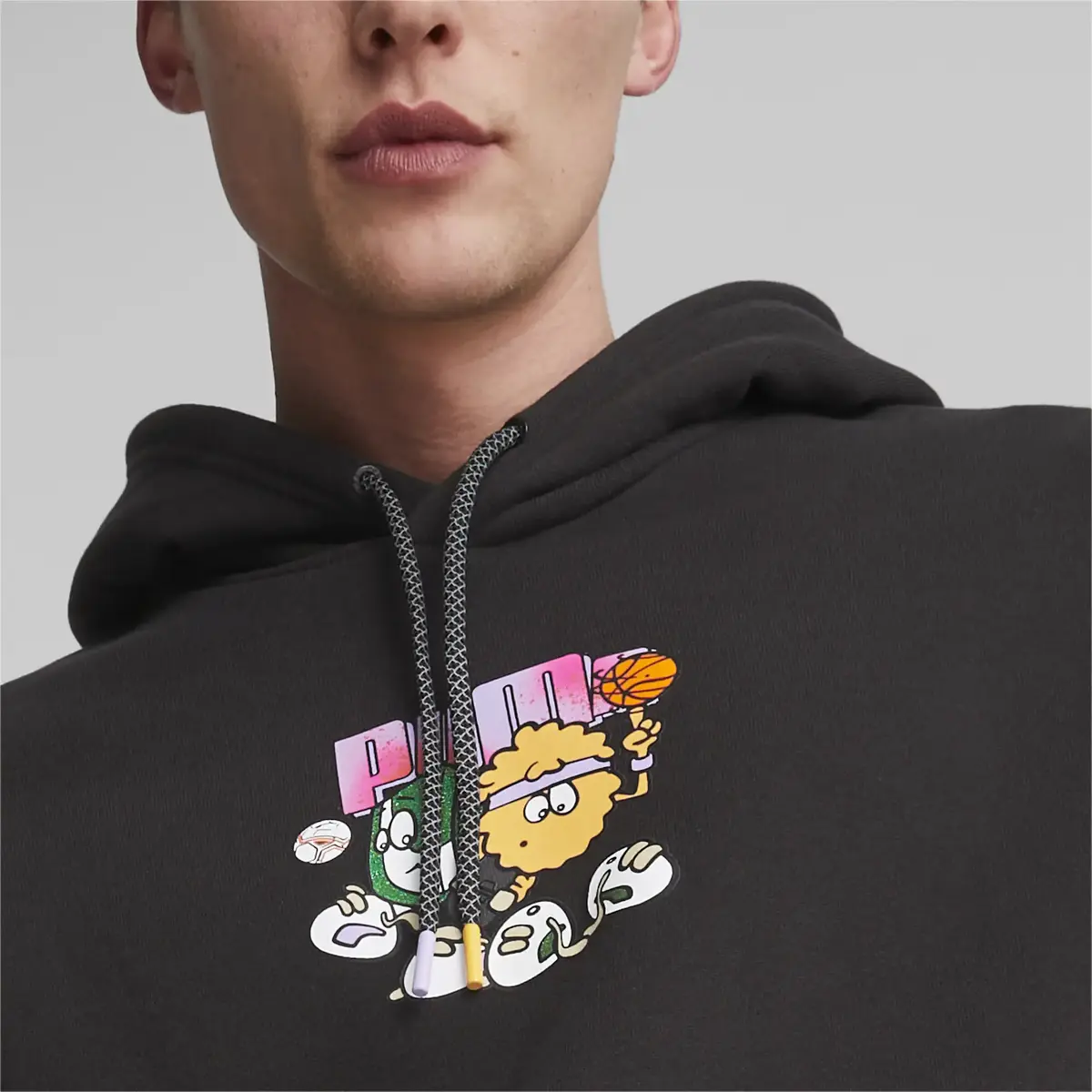 PUMA X 8ENJAMIN Hoodie Siyah Erkek Sweatshirt