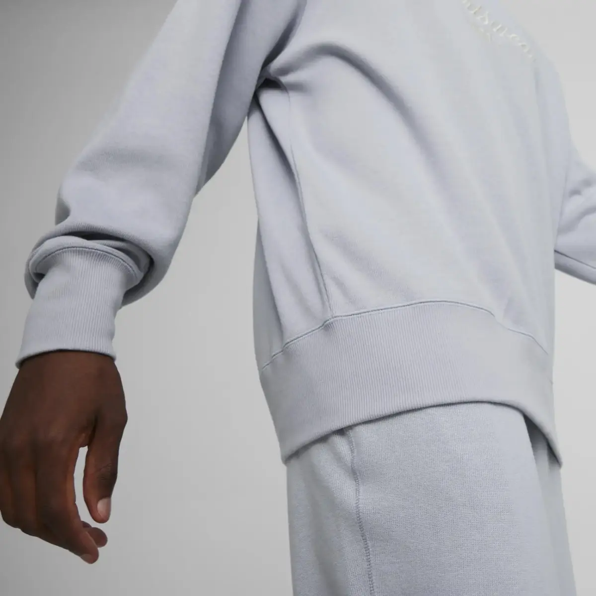 PUMA CLASSICS+ Crew Gri Erkek Sweatshirt
