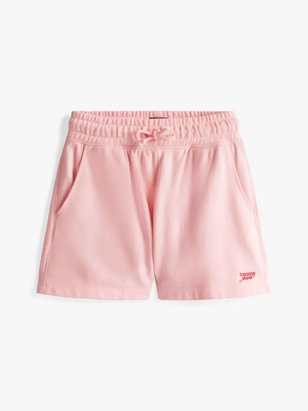Tommy Hilfiger TJW SCRIPT SHORT EXT, TH3 Pembe Kadın Şort