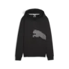 Puma BIG CAT FRENCH TERRY HOODIE Siyah Kadın Hoodie