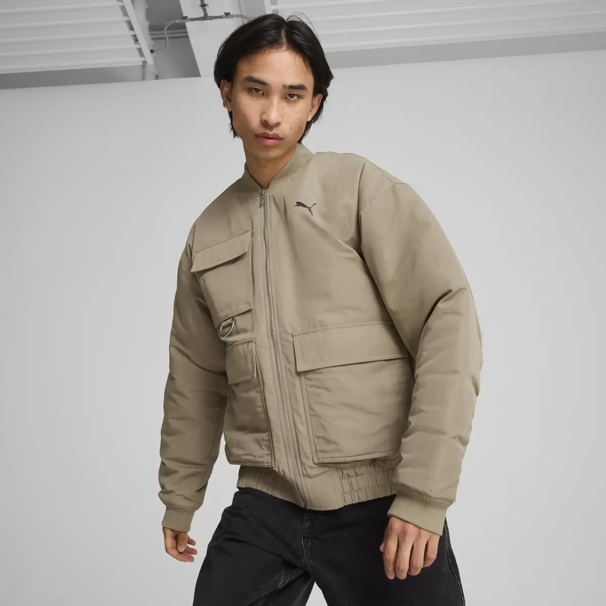 Puma Bomber Jacket Açık Kahve Erkek Mont