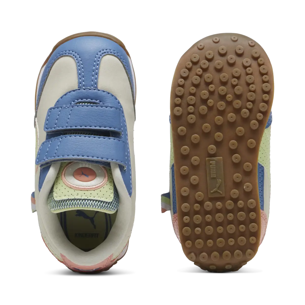 Puma Easy Rider Puma FC V Inf Bej Çocuk Spor Ayakkabı