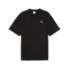 Puma ESS ELEVATED Relaxed Tee Siyah Erkek T-Shirt & Polo