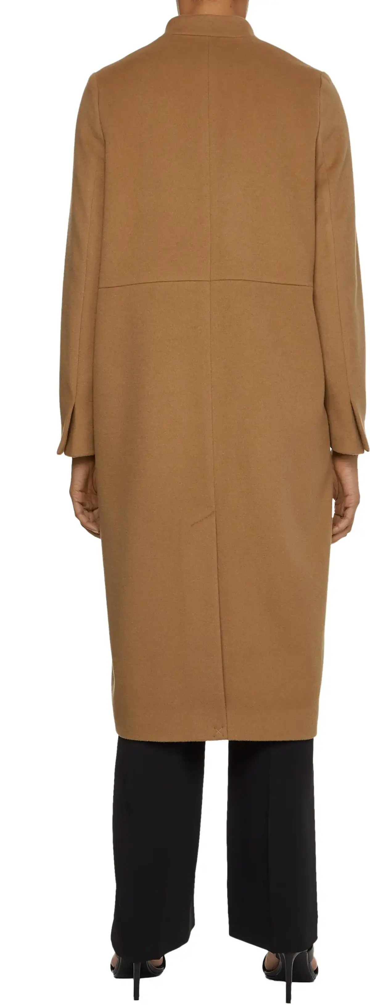 Calvin Klein LIGHTWEIGHT WOOL COA Kadın Kahverengi Mont