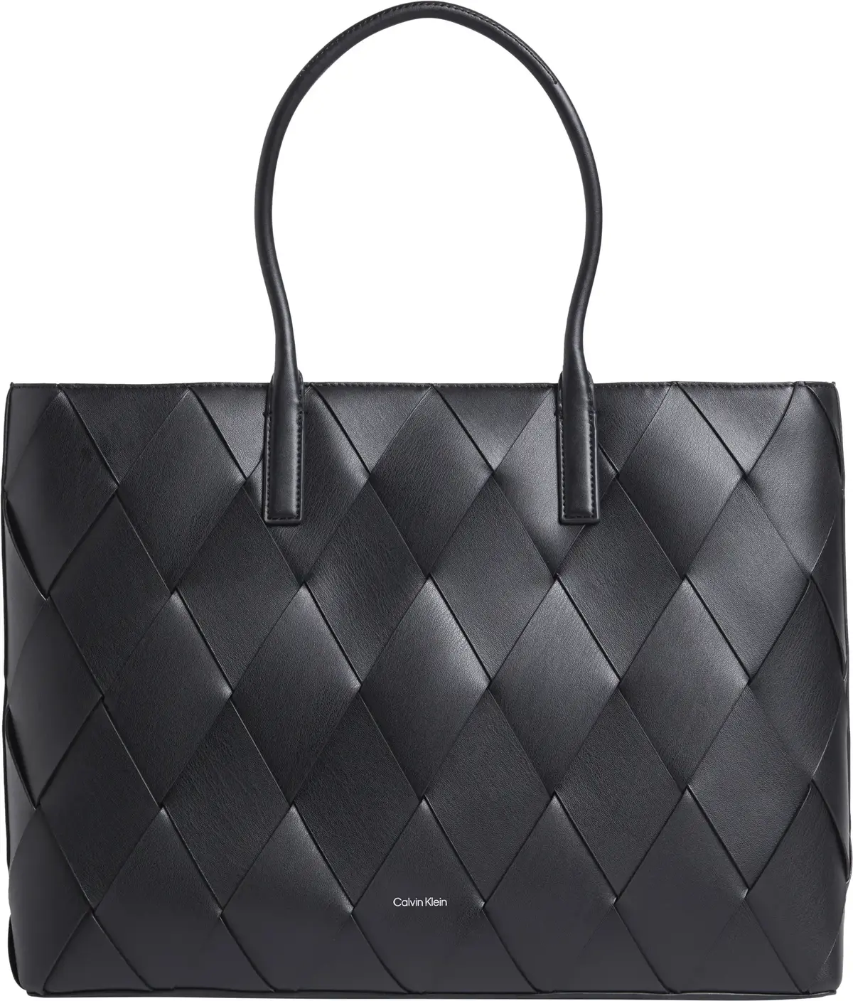 Calvin Klein CK WOVEN MEDIUM SHOP, BEH Siyah Kadın Çanta