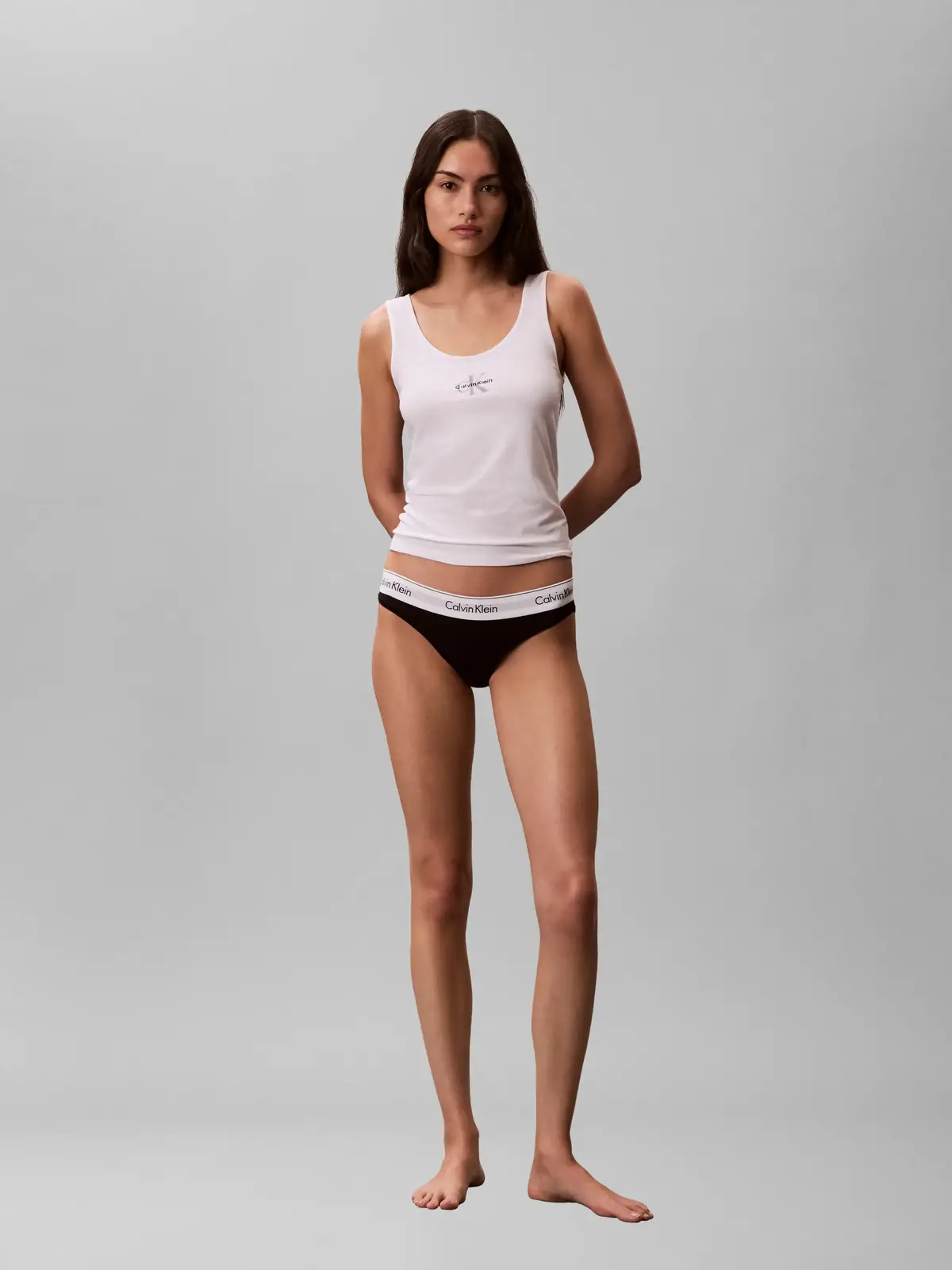 CK GRAPHIC TANK, 100, L