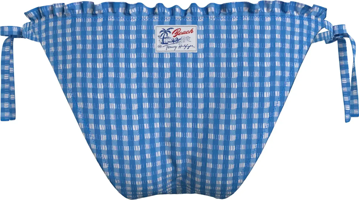 Tommy Hilfiger STRING SIDE TIE CHEE Kadın Mavi Bikini Altı