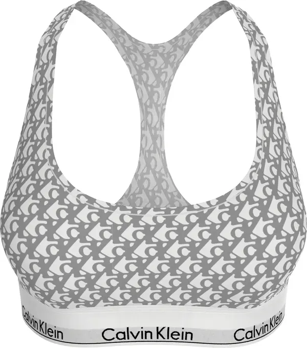 Calvin Klein UNLINED BRALETTE, VPR Gri Kadın Sütyen & Bralet