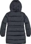 Tommy Hilfiger LONG WAISTED DOWN CO Kadın Siyah Şişme Mont