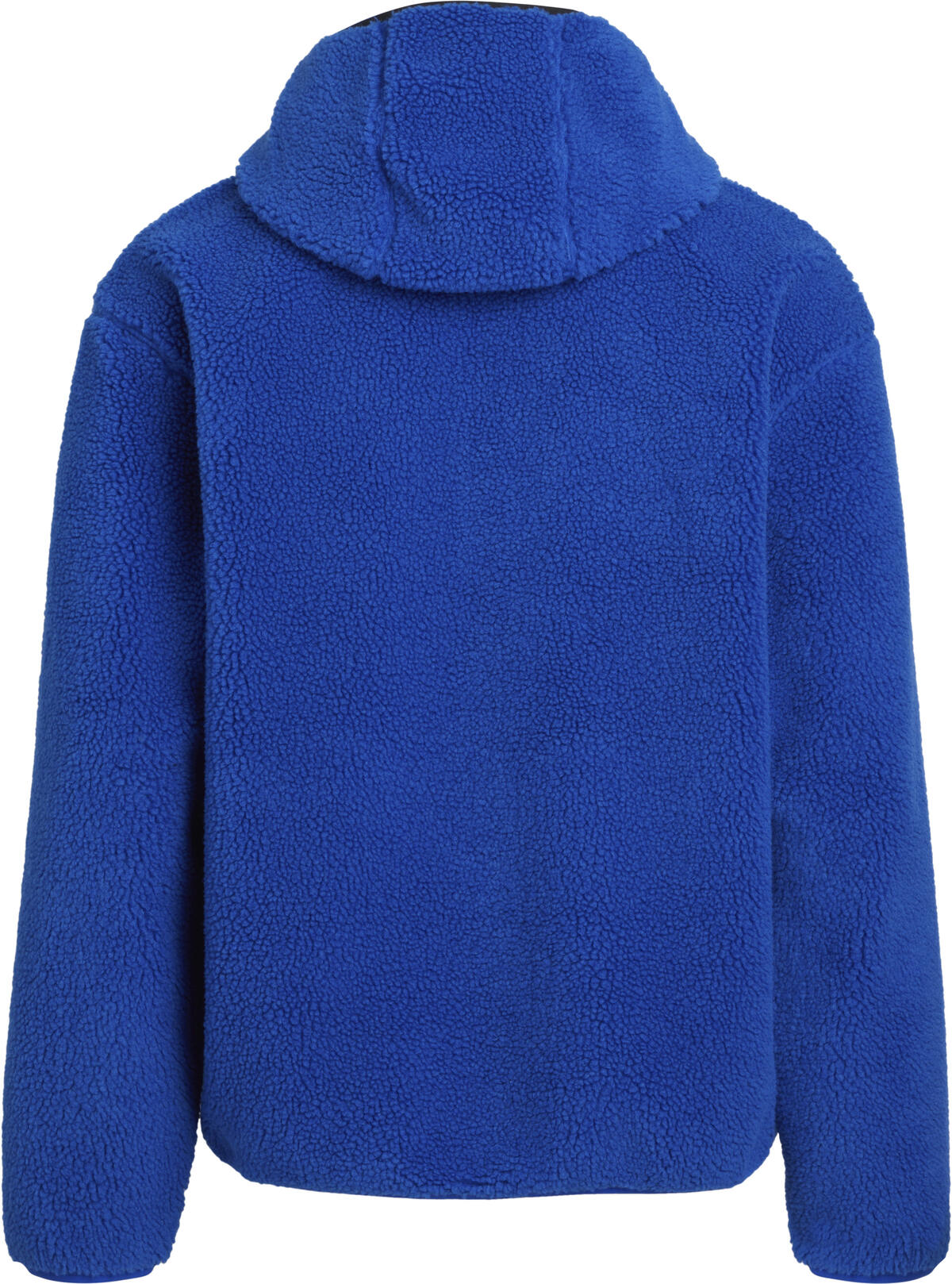 Calvin Klein SHERPA HALF ZIP HOOD Erkek Mavi Hoodie