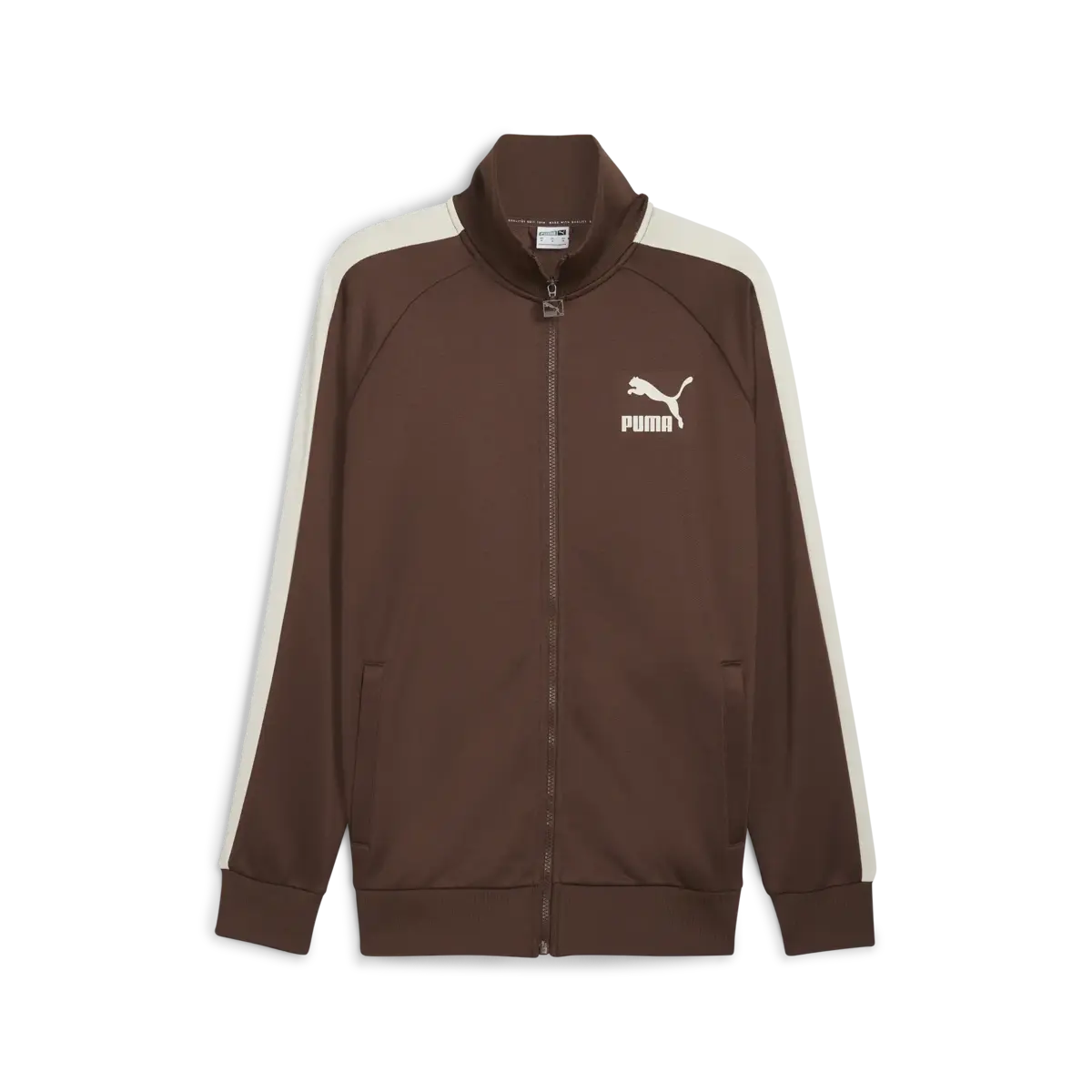 Puma T7 ICONIC Track Jacket Kahverengi Erkek Fermuarlı Ceket