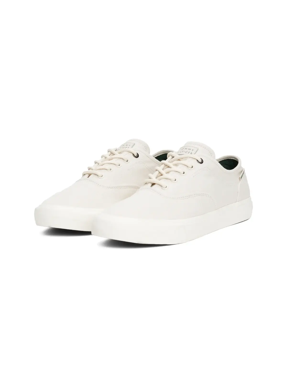 Tommy Hilfiger TH HI VULC LOW OXFOR Bej Erkek Spor Ayakkabı & Sneaker