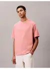 Calvin Klein SS 16S RLXD FIT CKJ GRAPHIC TEE Pembe Erkek Tişört