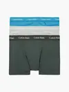Calvin Klein TRUNK 3PK Erkek Antrasit Boxer Set
