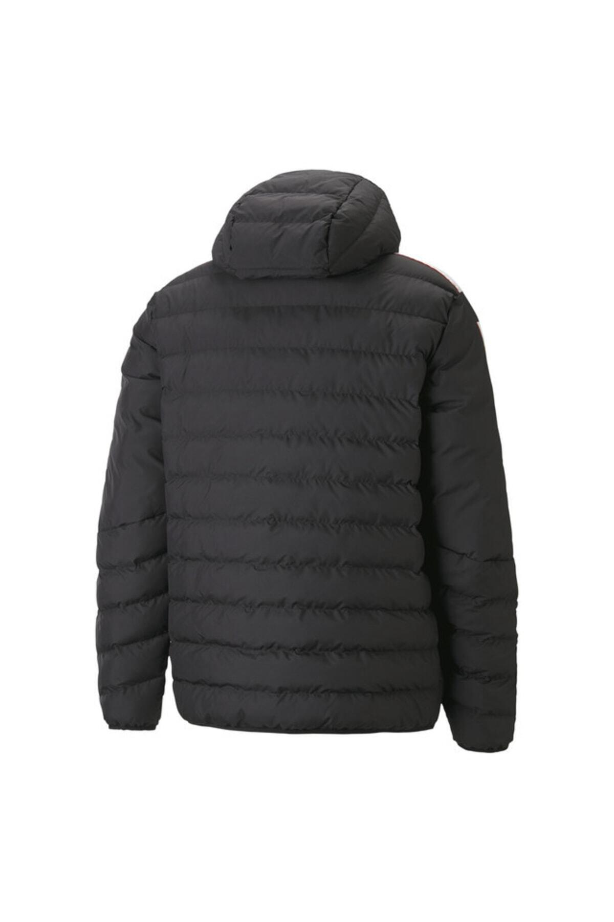 Puma Ferrari Race Mt7 Ecolite Down Jacket Siyah Erkek Şişme Mont
