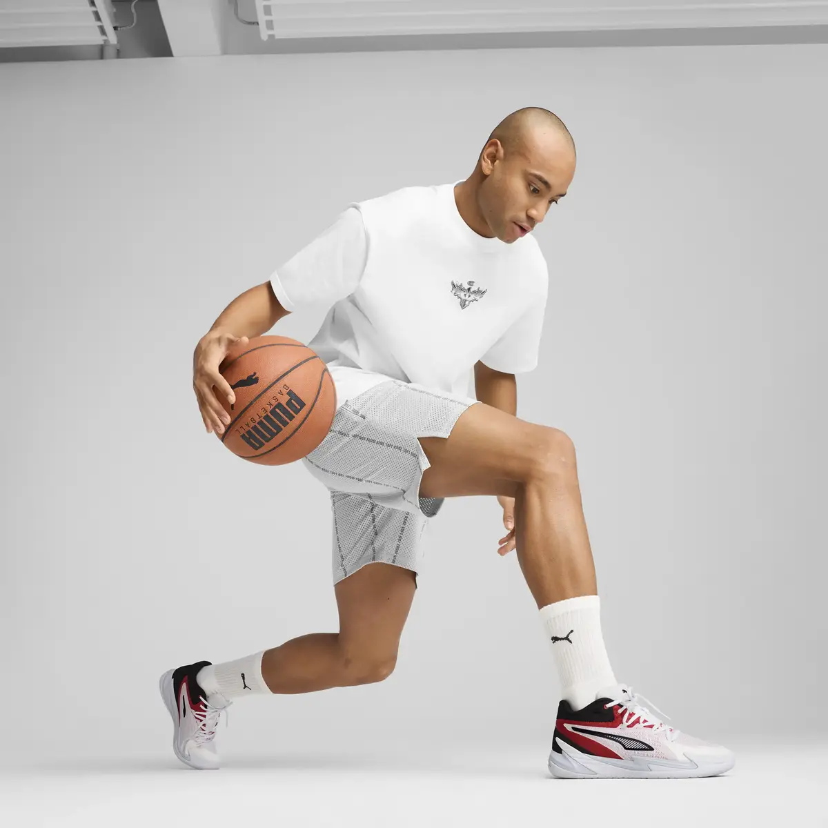 Puma Melo Alwayz On 1 7" IS Short Beyaz Erkek Şort