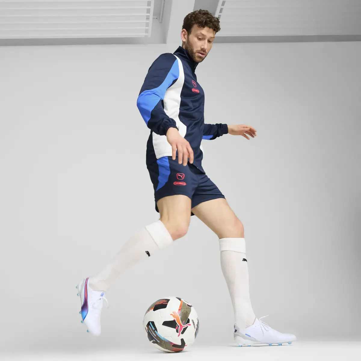 Puma KING ULTIMATE FG/AG Beyaz Erkek Krampon